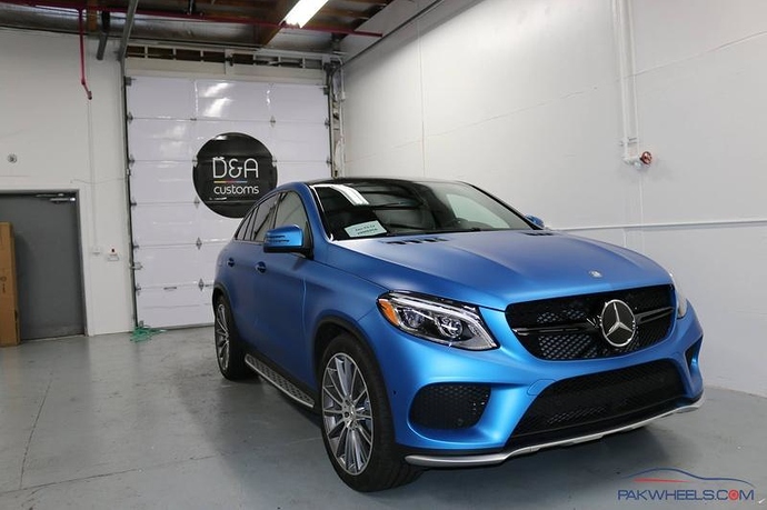 Full Vinyl Wrap 2017 Mercedes Benz Gle 63 Amg Diy