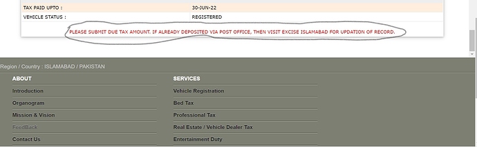 How To Verify Islamabad Registered Vehicle Online