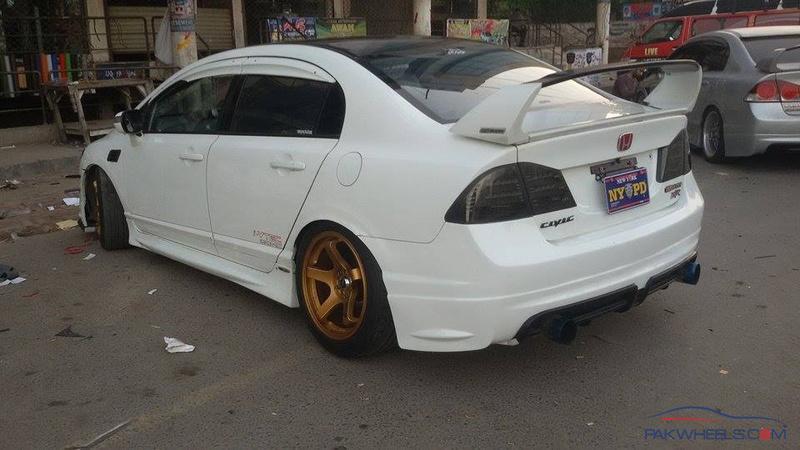 Civic 2006-12 mugen rr body kit and 17 inch volk racing rim n tires ...