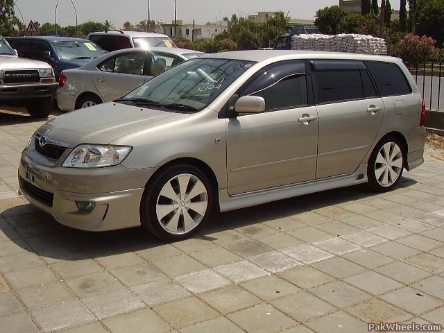 Toyota corolla fielder stance