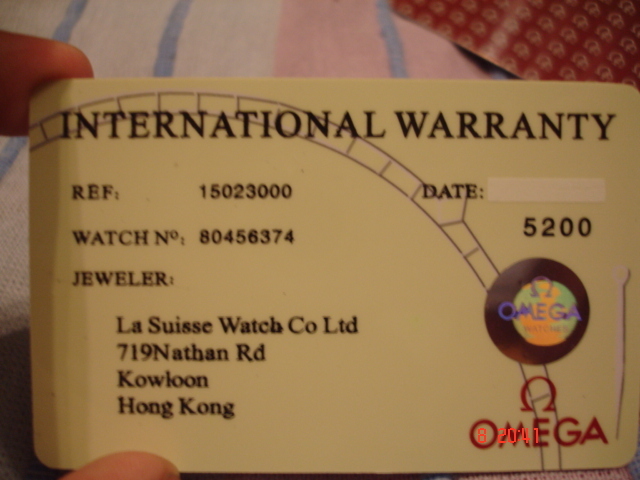omega watch no 80456374