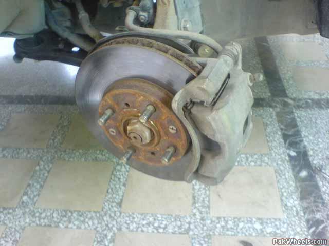 DIY: Honda City Brake Inspection and Replacement - D.I.Y Projects ...