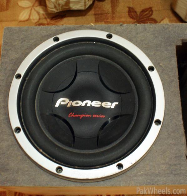 Pioneer hot sale woofer d4