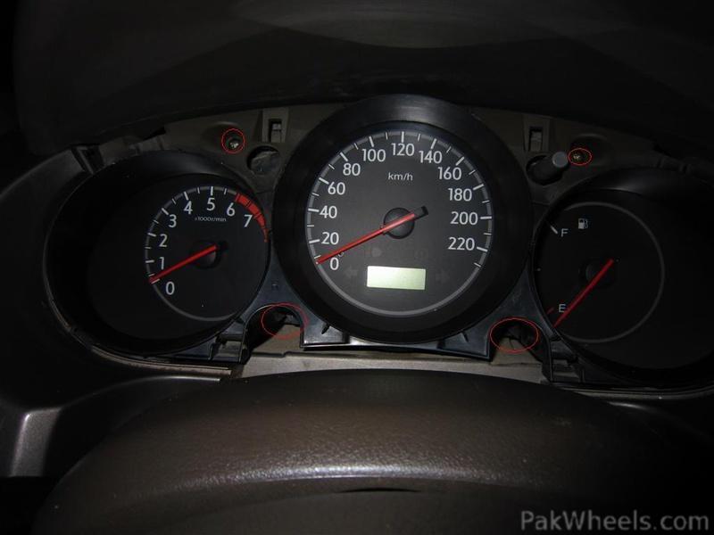 DIY: Honda City 04-08 Instrument Cluster Opening and Cleaning 