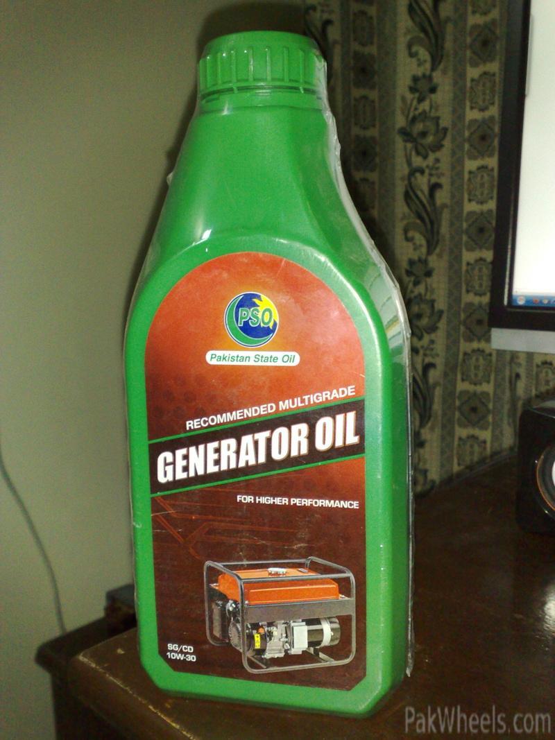 Today Bought Engine Oil for Generator and for my bikeCD70 