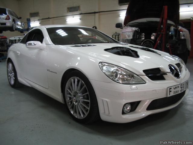 SLK 55 AMG двигатель