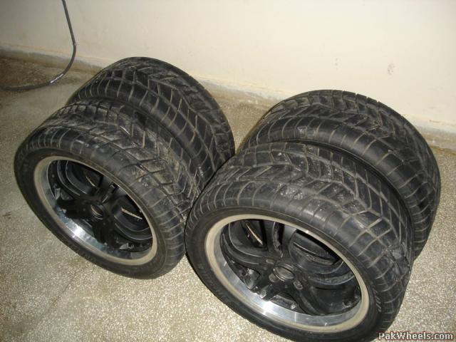 Alloys 17 Inch, with tires for SALE - Car Parts - PakWheels Forums