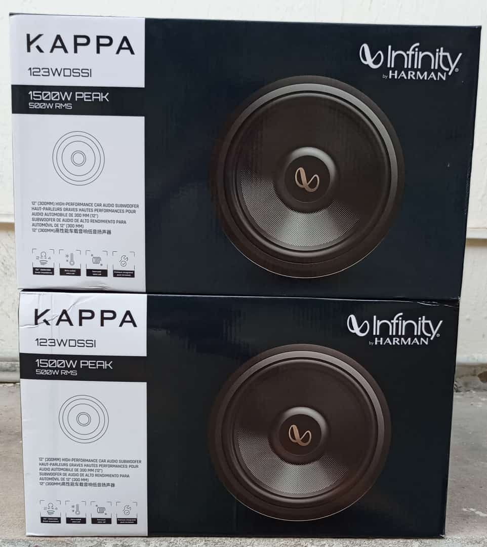 F S High End Subwoofers Kickers And Infinity Kappa Brand New In Car Entertainment Ice