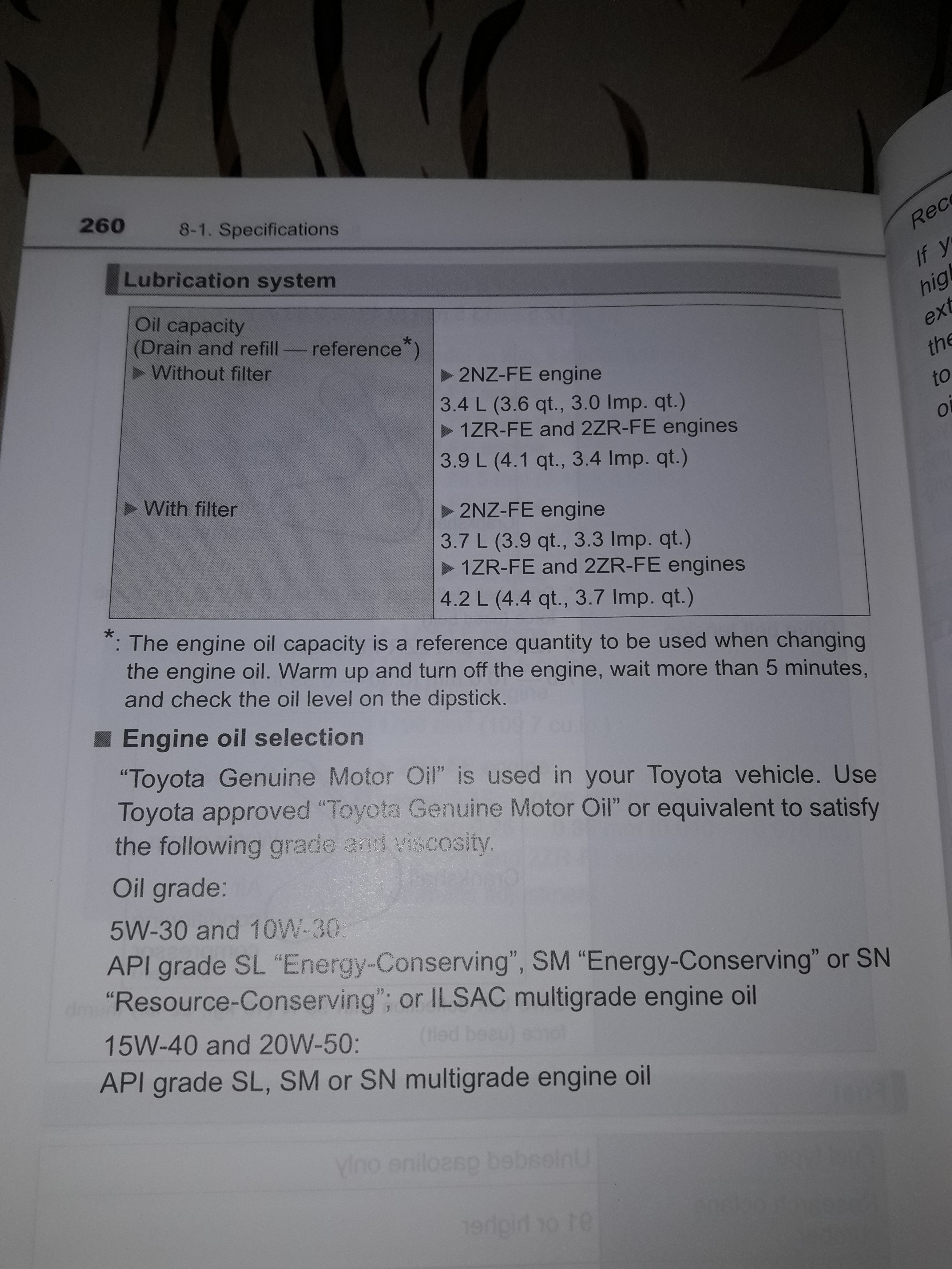 Toyota 1zr Fe Engine Manual