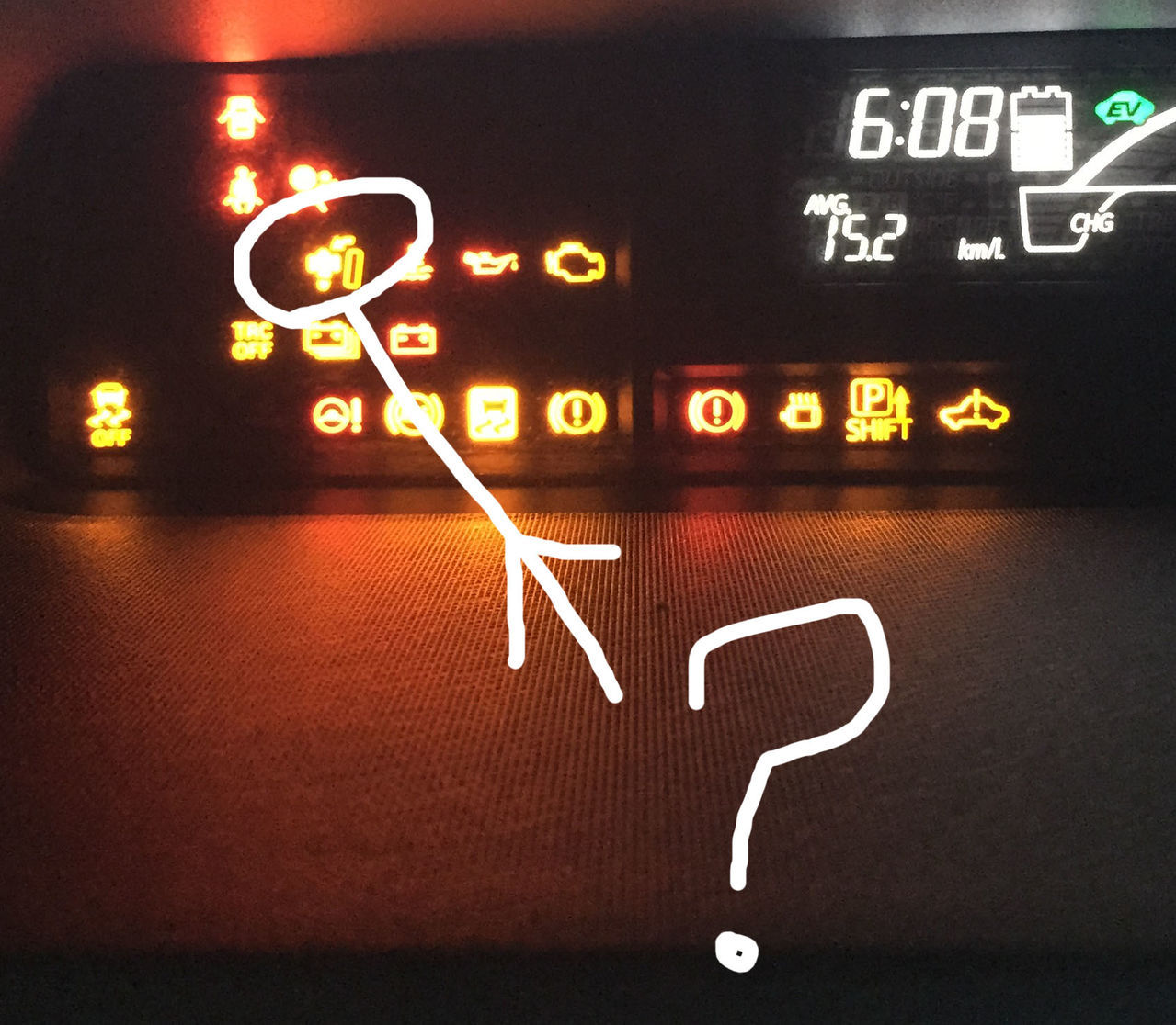 Toyota Aqua Digital Meter Warning Info Toyota PakWheels Forums
