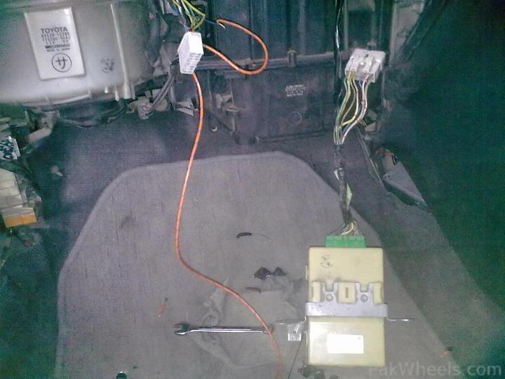 5afe ac amplifier wiring Toyota -