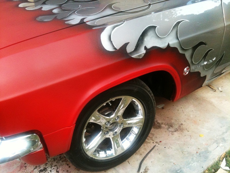 Flame Painting an Impala - Body Work/Appearance - PakWheels Forums