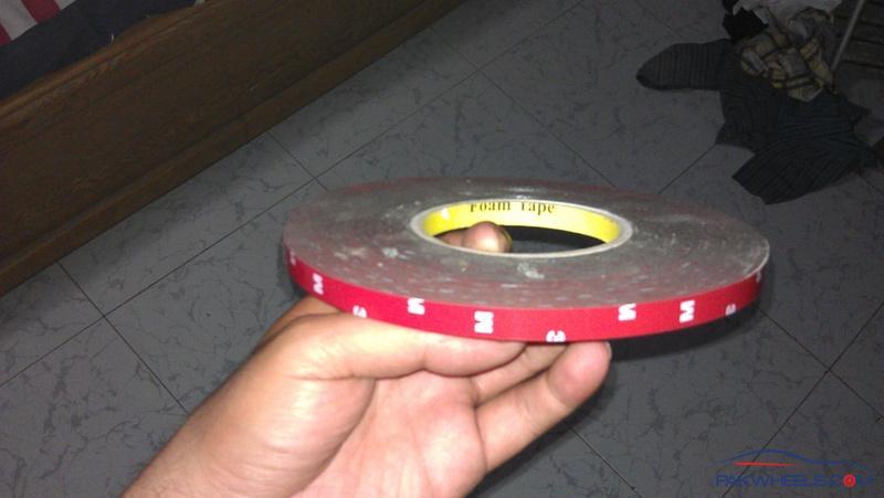 3m tape double sided for car