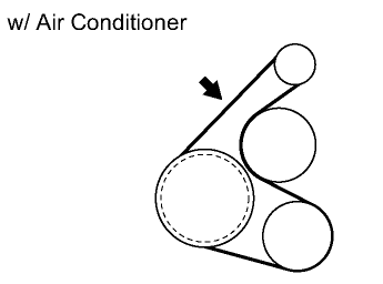 2007 toyota corolla serpentine belt replacement hotsell