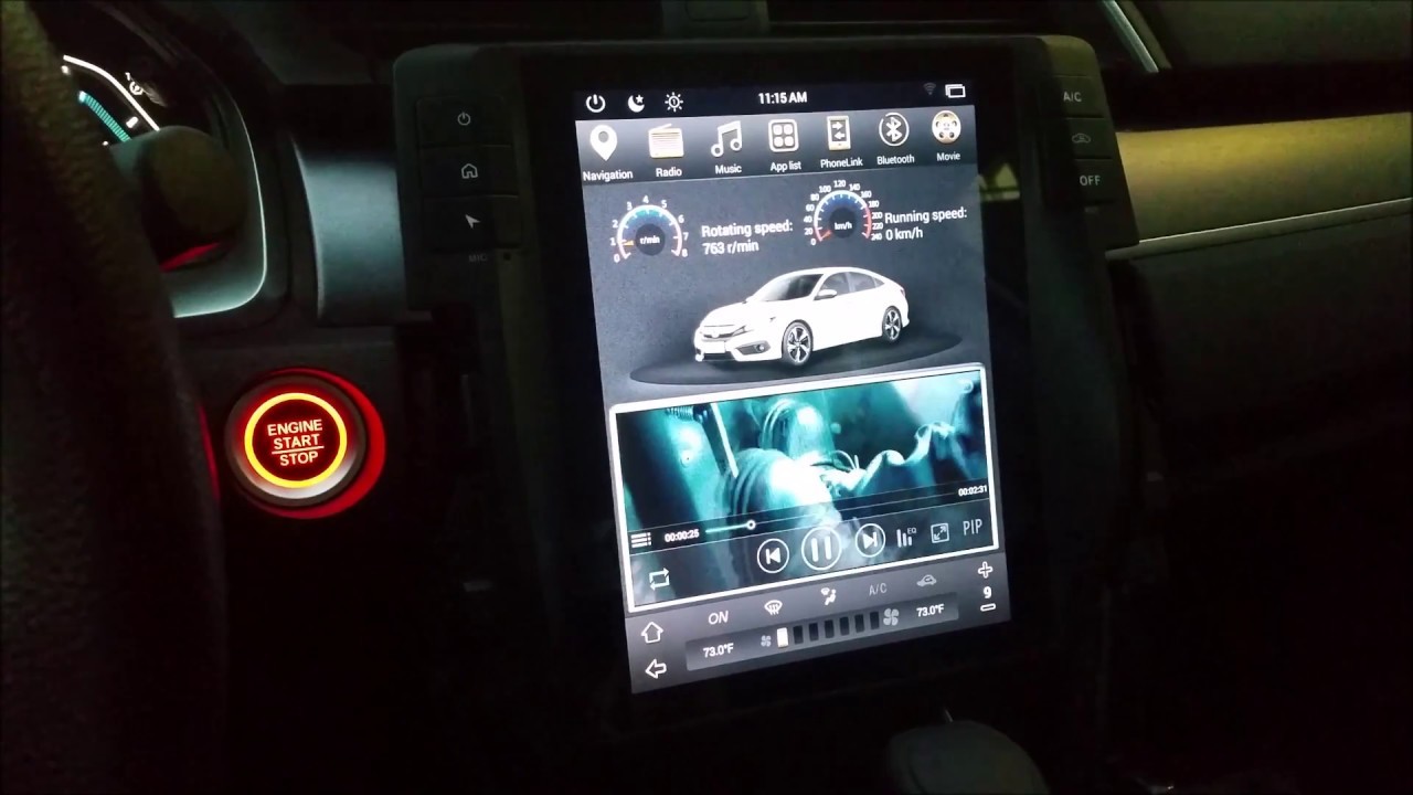 Экран на максимум. Магнитола Tesla Honda Civic. Honda Civic 4d 2008 Tesla Style магнитола. Магнитола Тесла Хонда Цивик 4д. Tesla Style Honda Accord 7.