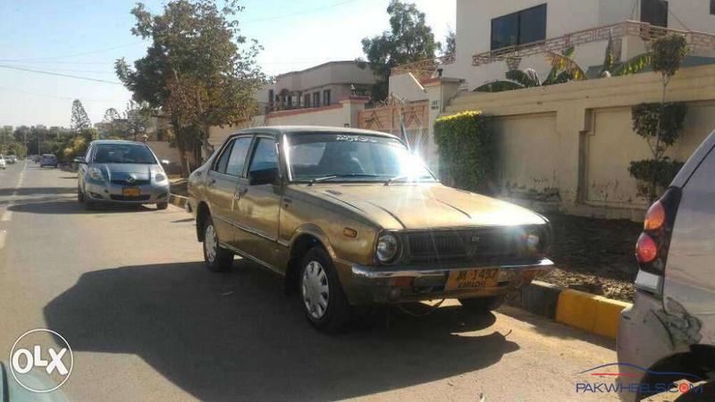 Toyota corolla 1976 green metallic colour for Urgent Sale - Cars ...