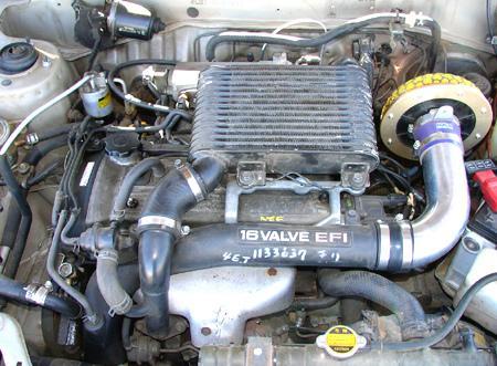 16 valve efi двигатель