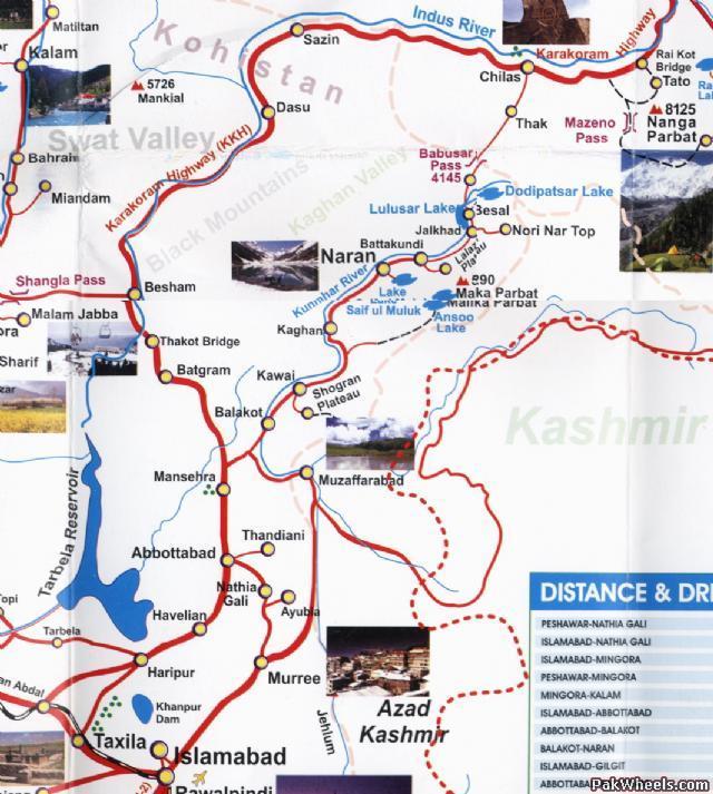 Best road maps for northern Pakistan - Road Trips / Vacations / Hiking ...