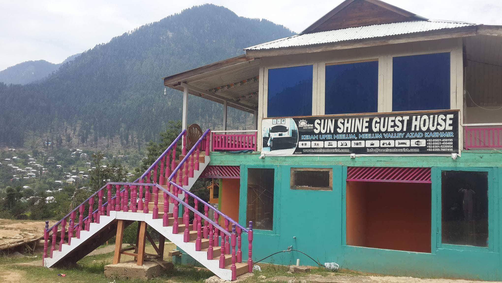 Sun shine guest house Upper Neelum Travel N Tours PakWheels Forums