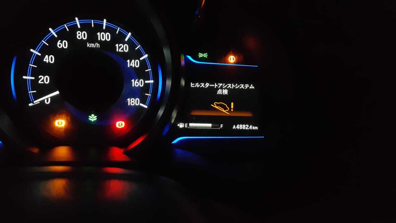 Honda Jazz Dashboard Warning Lights Symbols