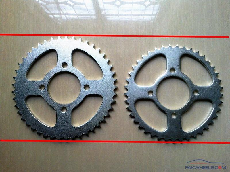 Availability of bigger GS150 sprockets 