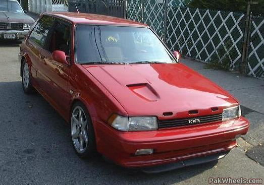 Toyota corolla fx ae82