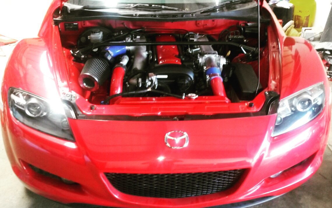 Main focus is on my Mazda RX8 with a Toyota 1JZ GTE VVTi 5 speed manual tra...