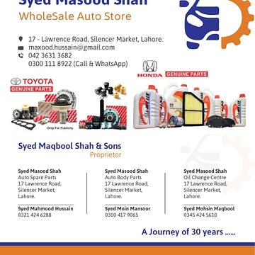 Syed Masood Shah Auto