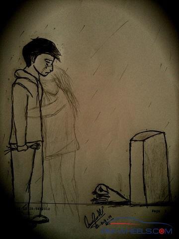 sad love pencil sketches