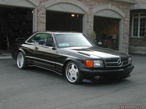 Mercedes 560 amg widebody - Vintage and Classic Cars - PakWheels Forums