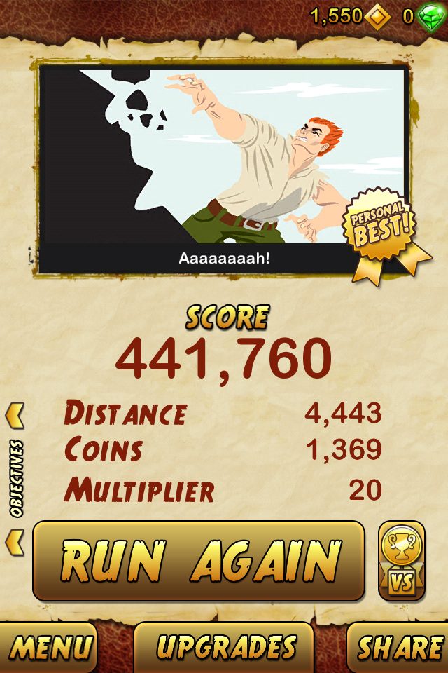 TEMPLE RUN #4