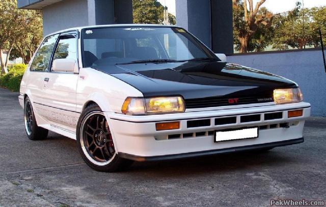 Toyota corolla fx ae82