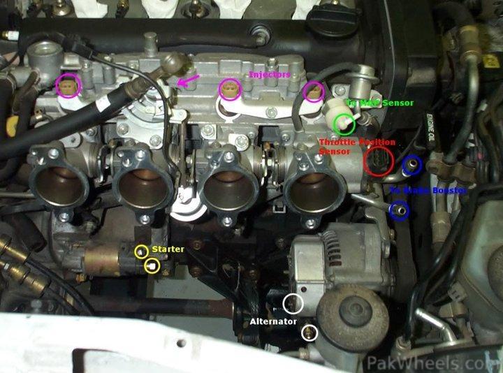 4age 20v BT idle speed up valve question - Mechanical ... 2001 toyota camry engine diagram 