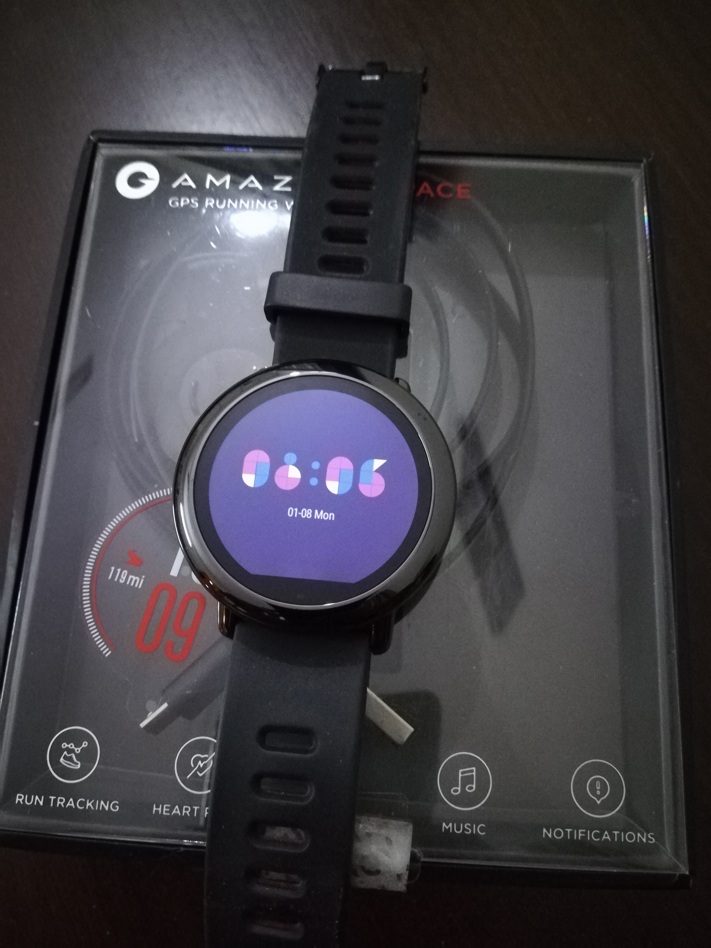 amazfit pace cadence sensor