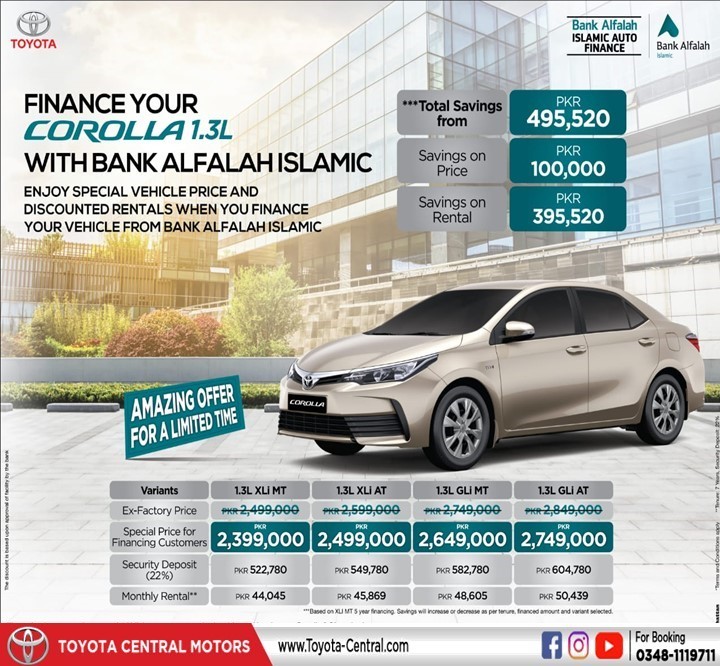 Bank Al Falah Islamic Auto Finance Details Bank Alfalah Islamic Car Financing Youtube